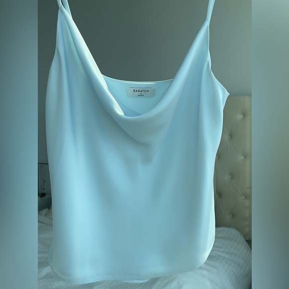 Cowlneck Satin Camisole - Picture 2 of 5